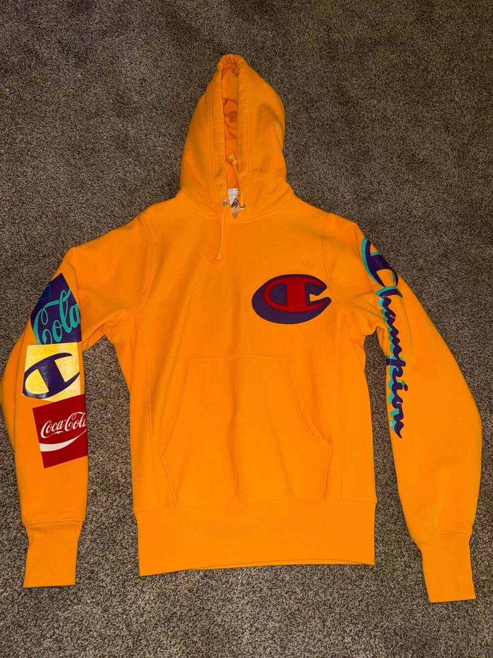Champion x Coca-Cola Reverse Weave Hoodie It's The Real Thing